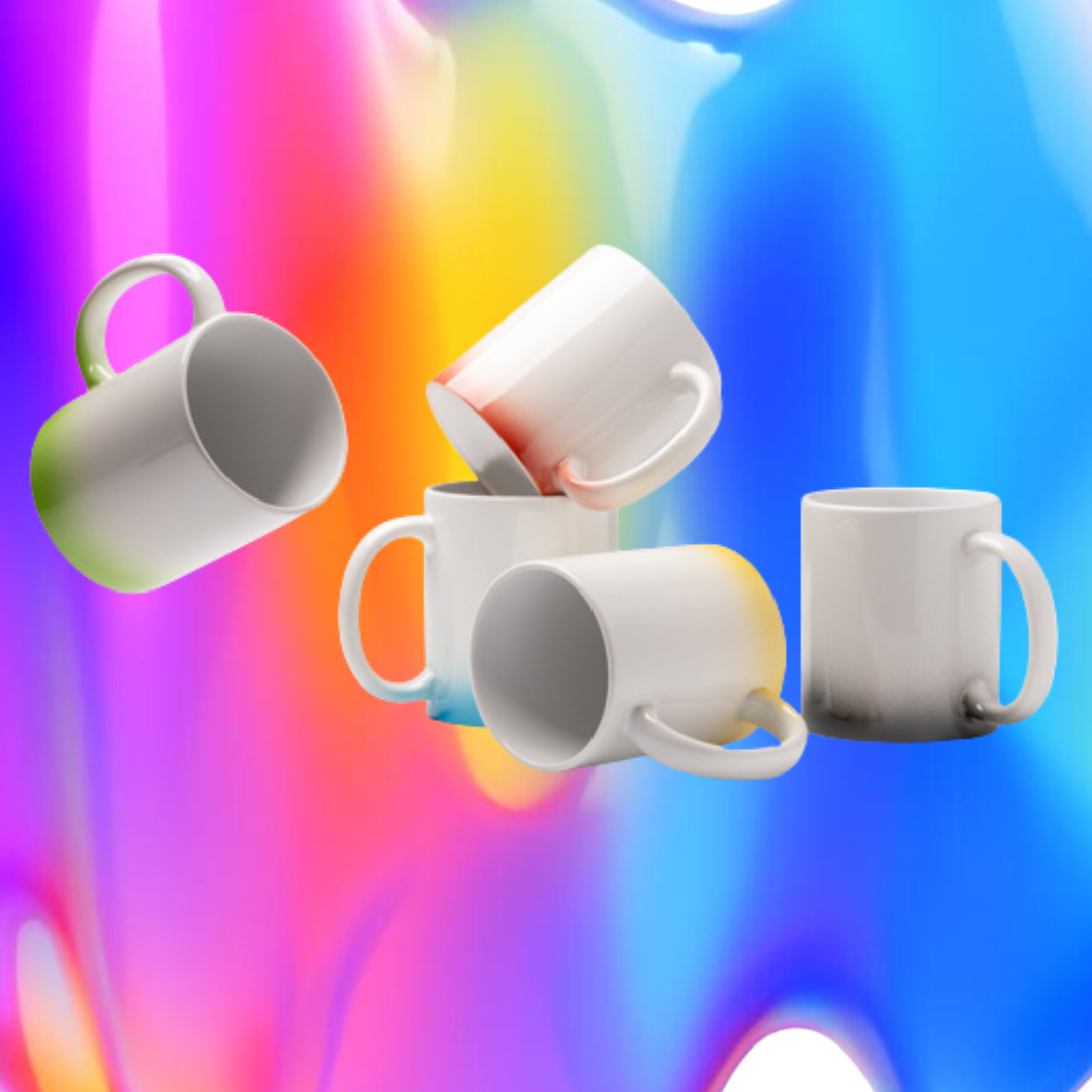Taza con degradado de color