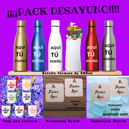 🎉☕ ¡PACK DESAYUNO PERSONALIZADO! ☕🎉
