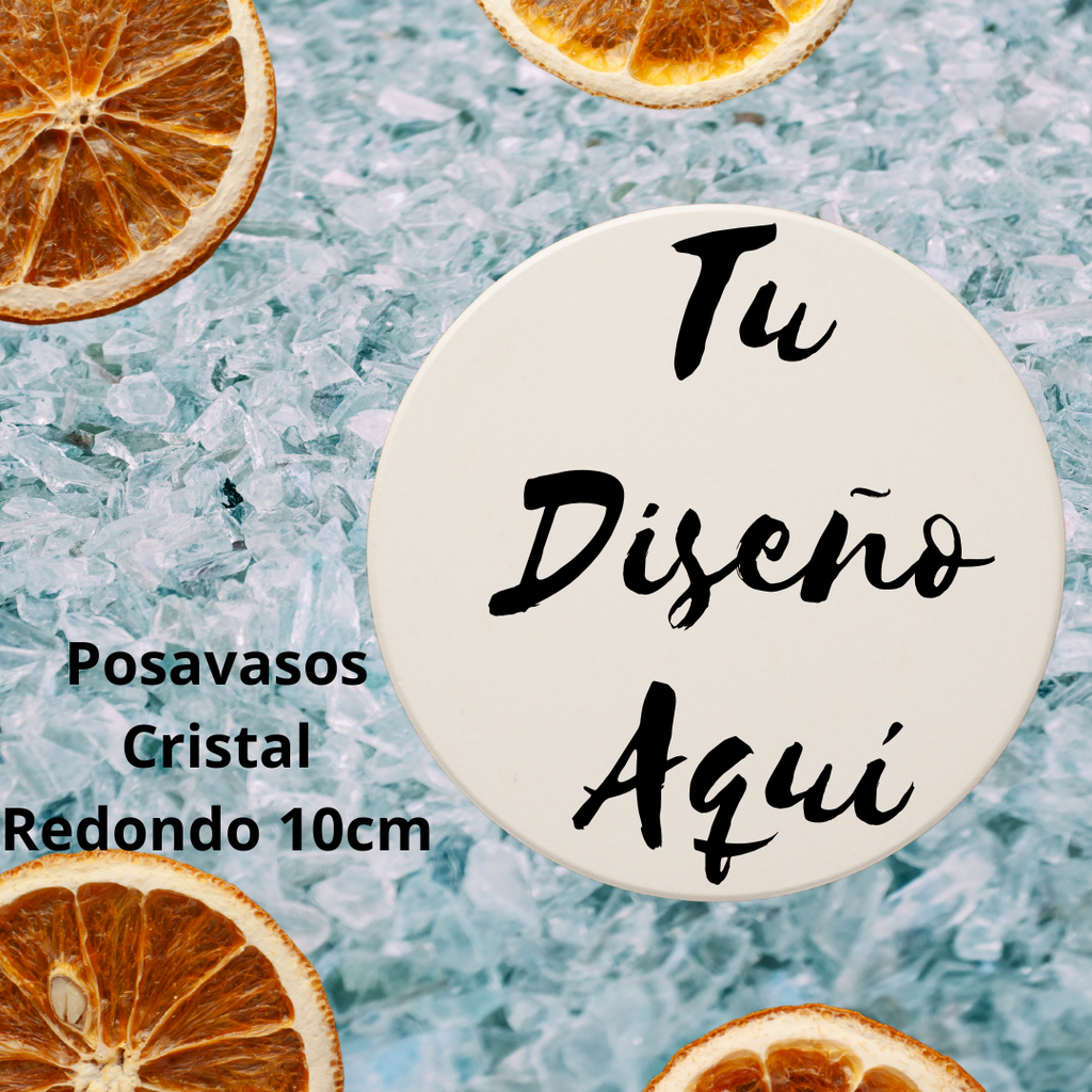 Posavasos de Cristal Personalizados
